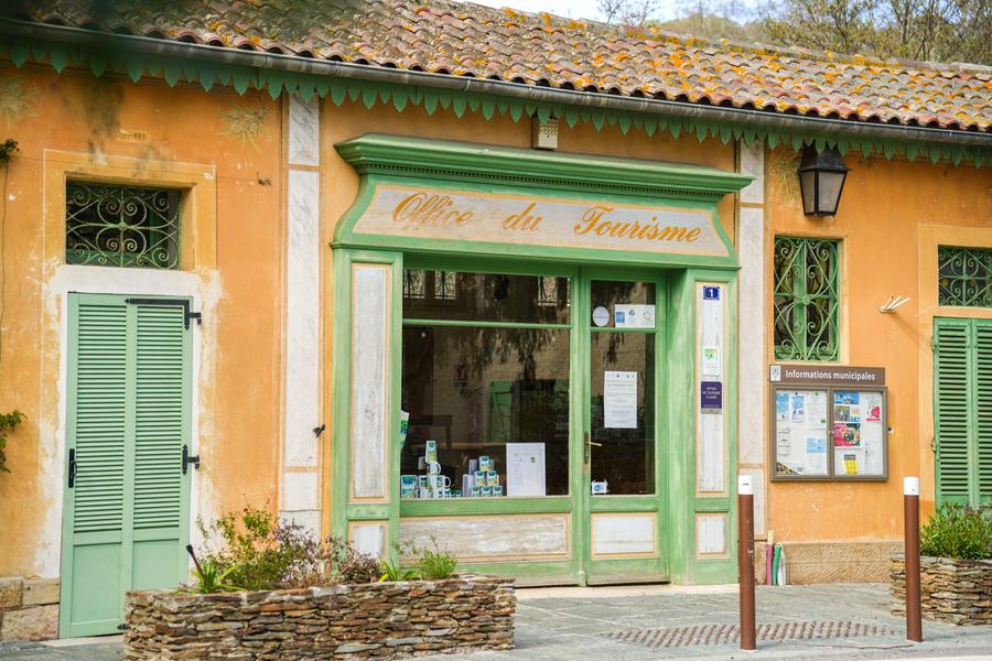 Devanture Office de tourisme de Collobrières