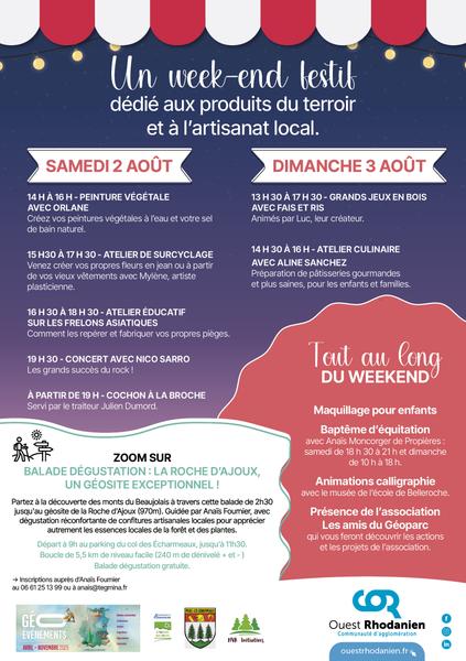 Pause gourmande des Echarmeaux - géo-événement en Beaujolais