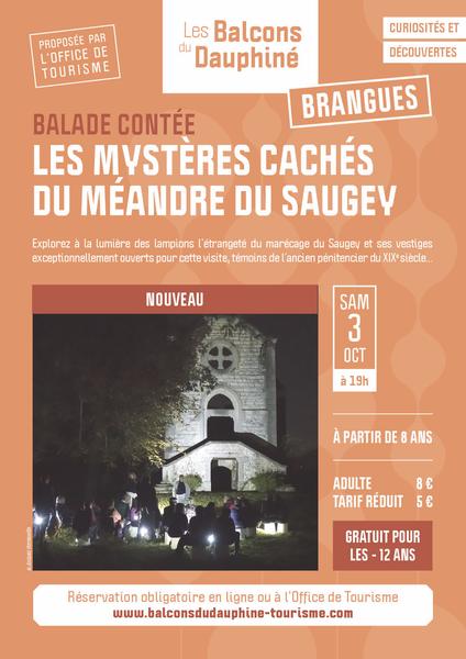 Balade guidée et contée : les mystères cachés du méandre du Saugey à  Brangues_Balcons du Dauphiné