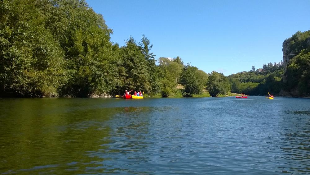 Canoë-Kayak de Balazuc à Les Louanes - 5 km avec Le Servière