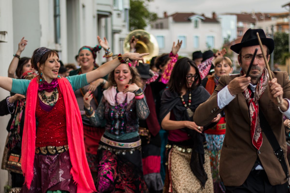 Soirée d'été au Jardin Ephémère - La fanfare des Pavés