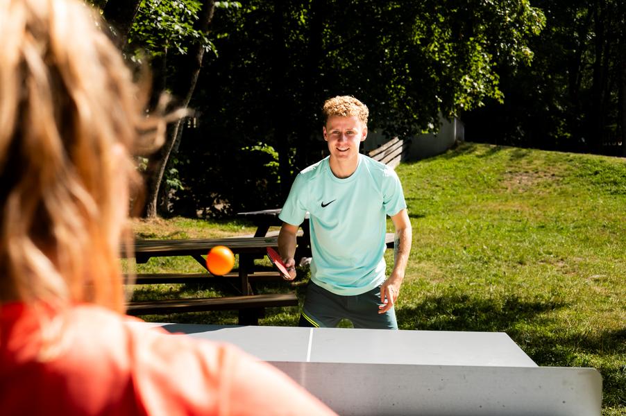 Ping-pong : tables au Village_Le Grand-Bornand