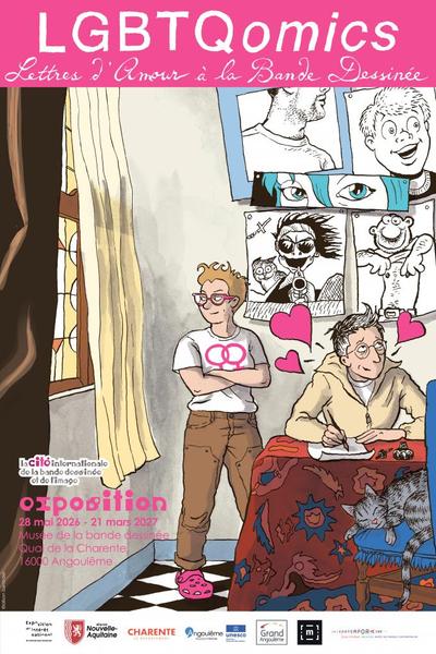 Exposition - LGBTQomics : Lettres d’amour à la bande dessinée