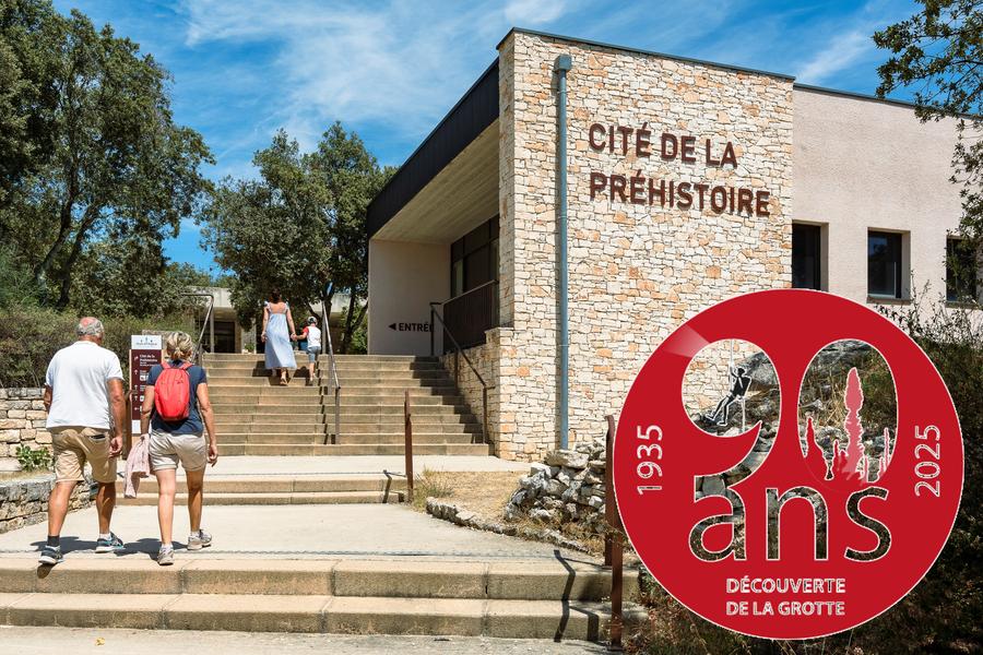 La Cité de la Préhistoire en visite guidée, spécial 90 ans de la découverte