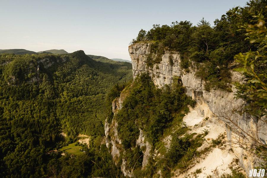 Vue sur les crêtes de Charabotte
