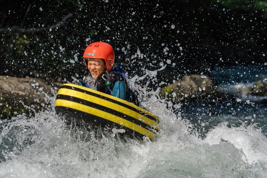 Hydrospeed sur l'Isère