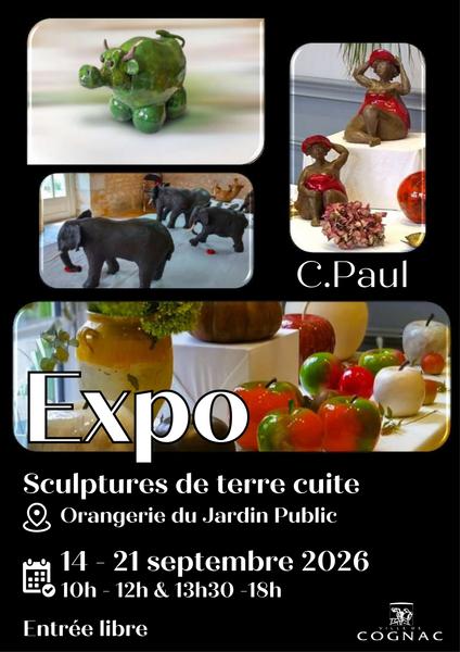 Exposition | Sculptures de terre cuite de C. Paul