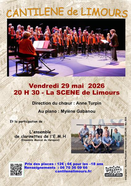 Soirée musicale annuelle Cantilène de Limours