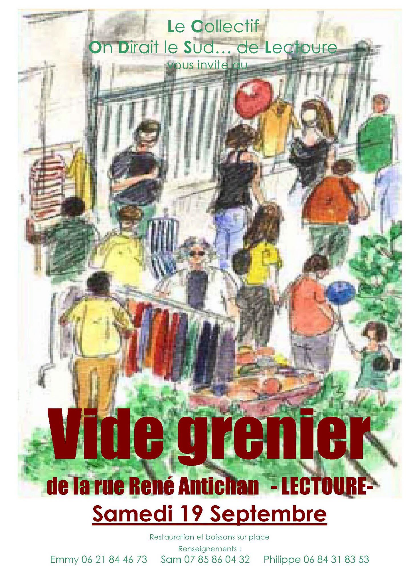 Vide grenier_Lectoure