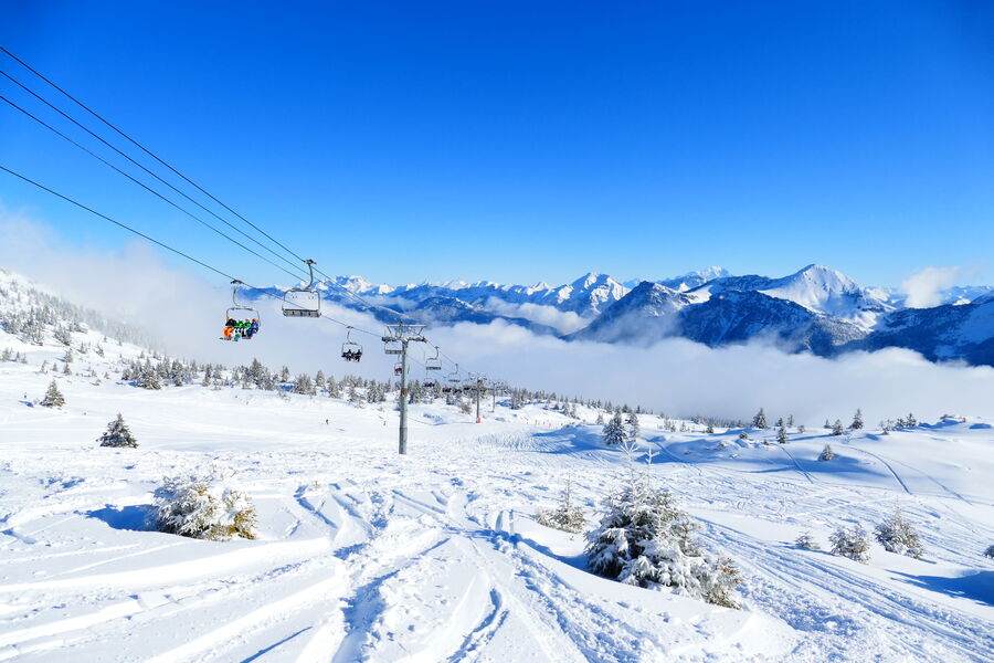 Le Roc de Balme Aillons-Margériaz 1400