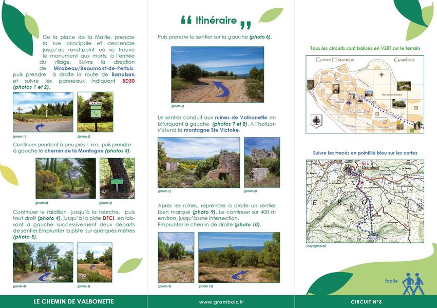 Chemin de Valbonette - Grambois