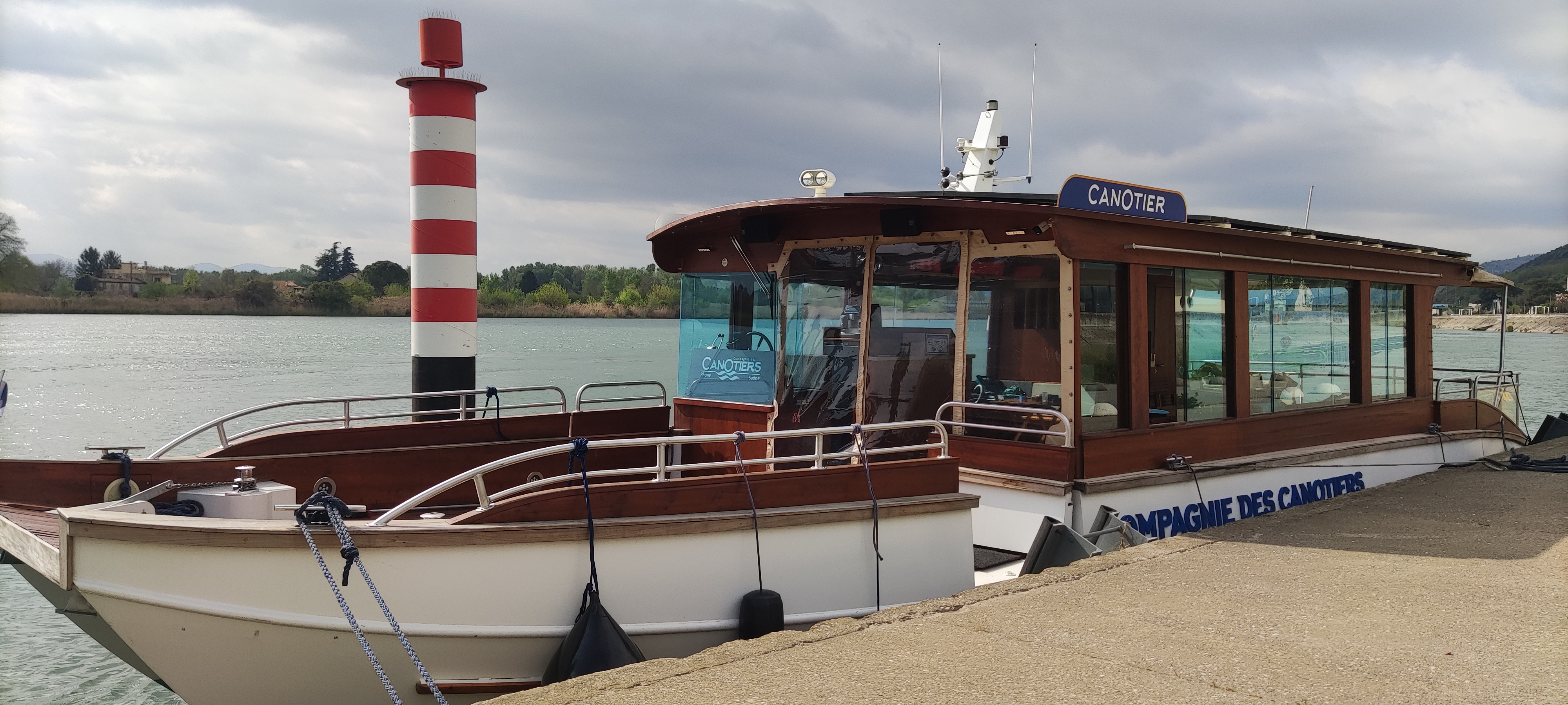 Croisière sur le Rhône avec Les Canotiers BoatnBike