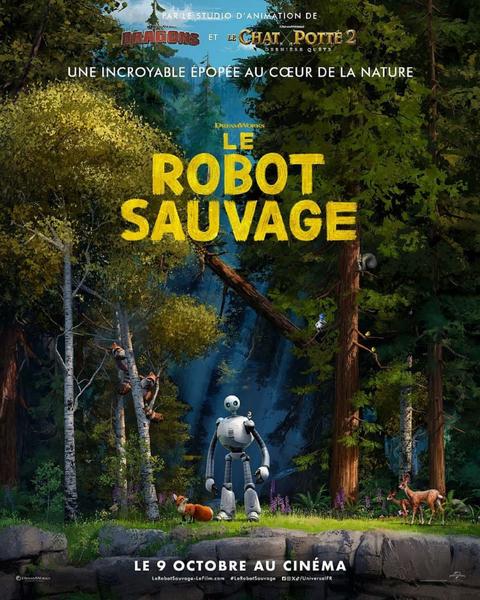 PROJECTION : Le robot sauvage Le 25 déc 2024