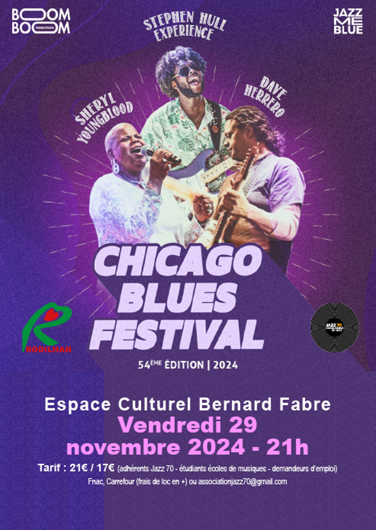 Concert Chicago Blues Festival – Rodilhan