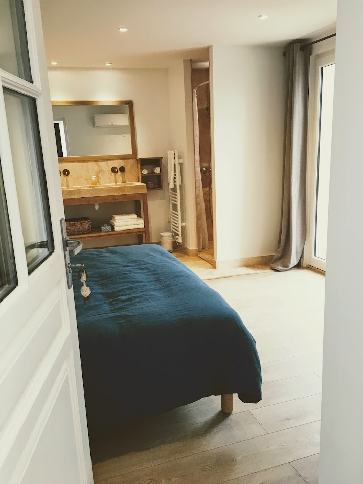 entrée de la chambre