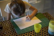 Atelier enfant "Création : Béton"_Firminy