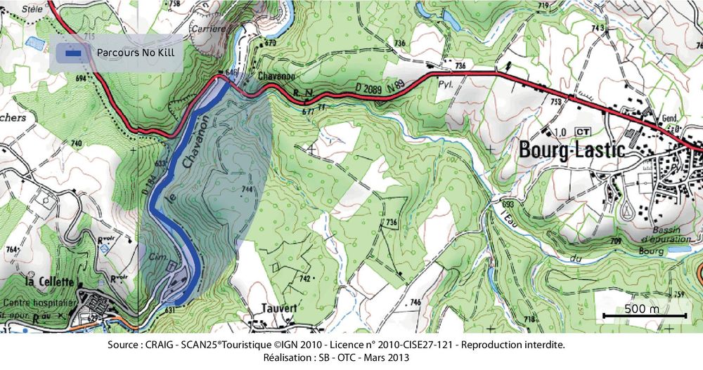 Parcours no-kill - Le Chavanon à Bourg-Lastic