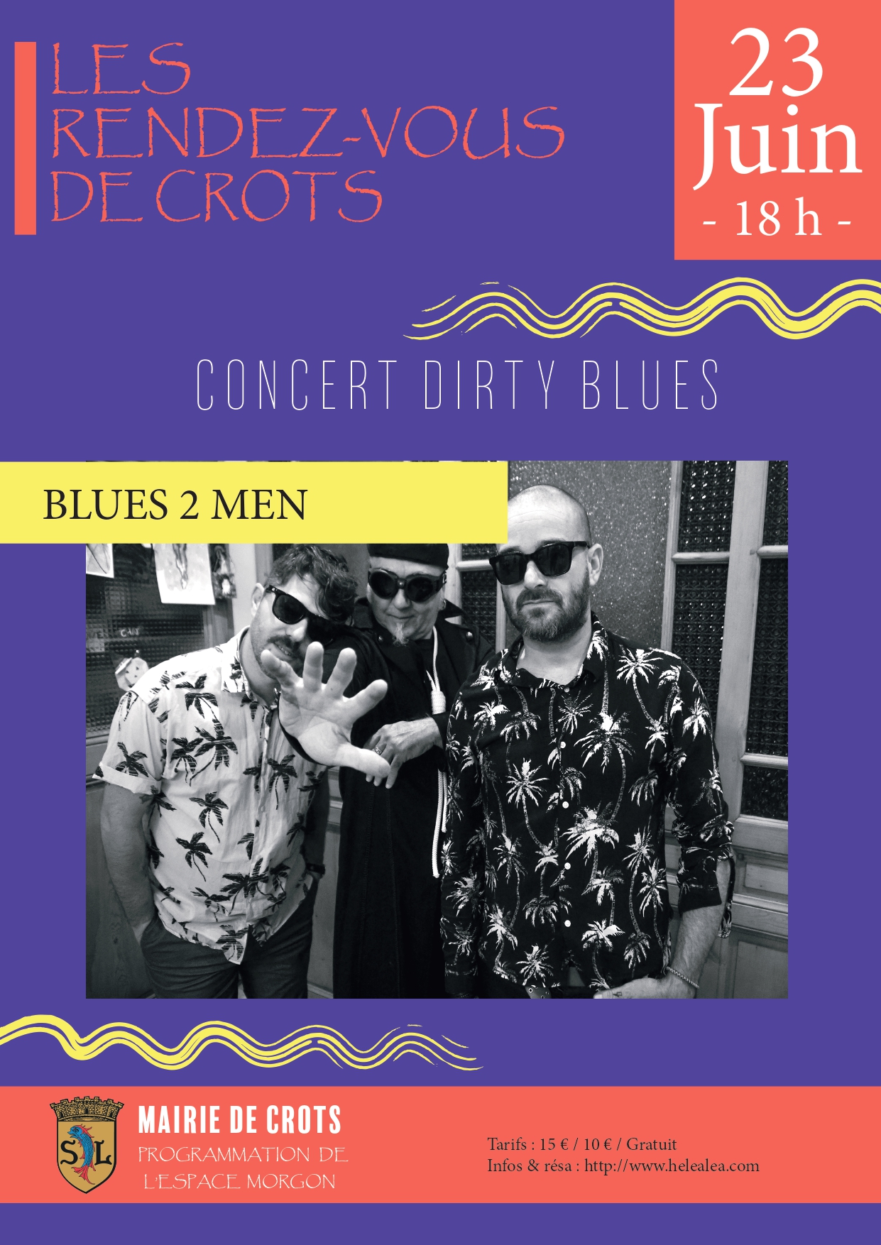 Concert "Blues 2 Men" CROTS