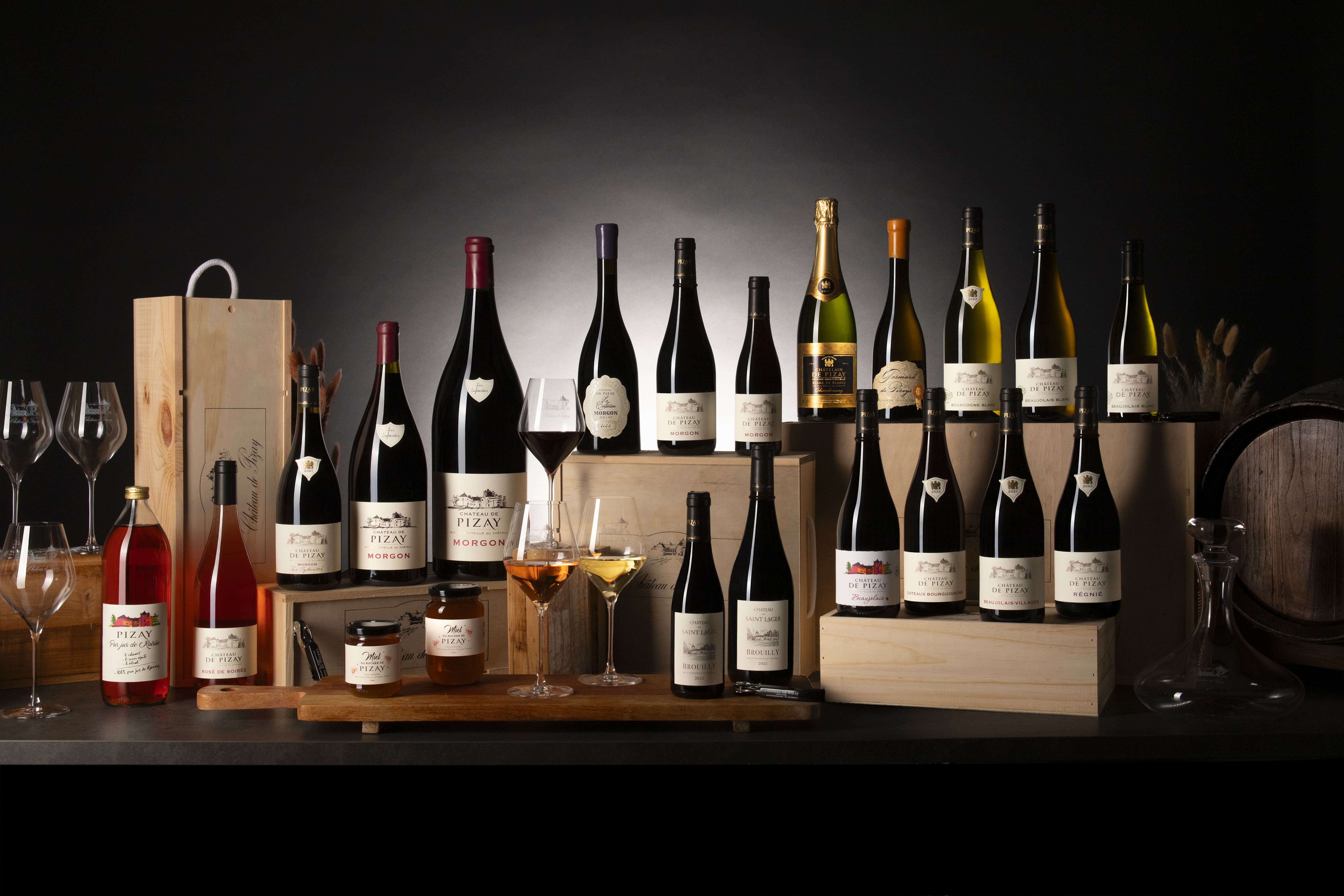 Gamme des vins de Pizay