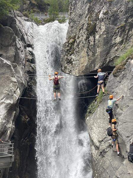 Via ferrata des cascades de Bérard