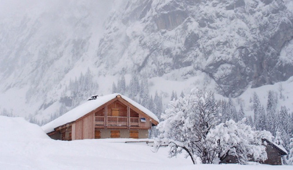 vue extérieur hiver
