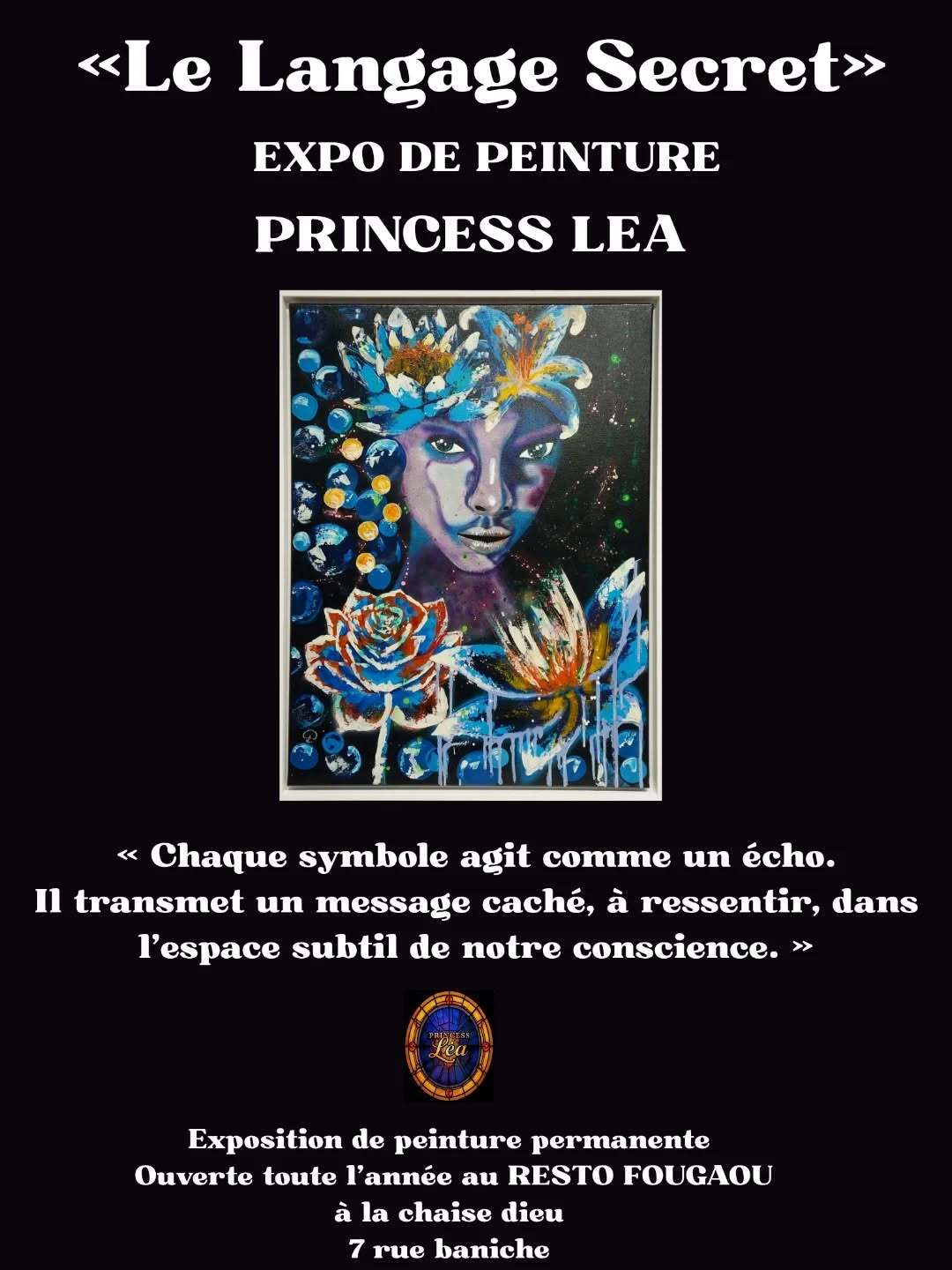 Exposition "Le langage secret" Princess Léa