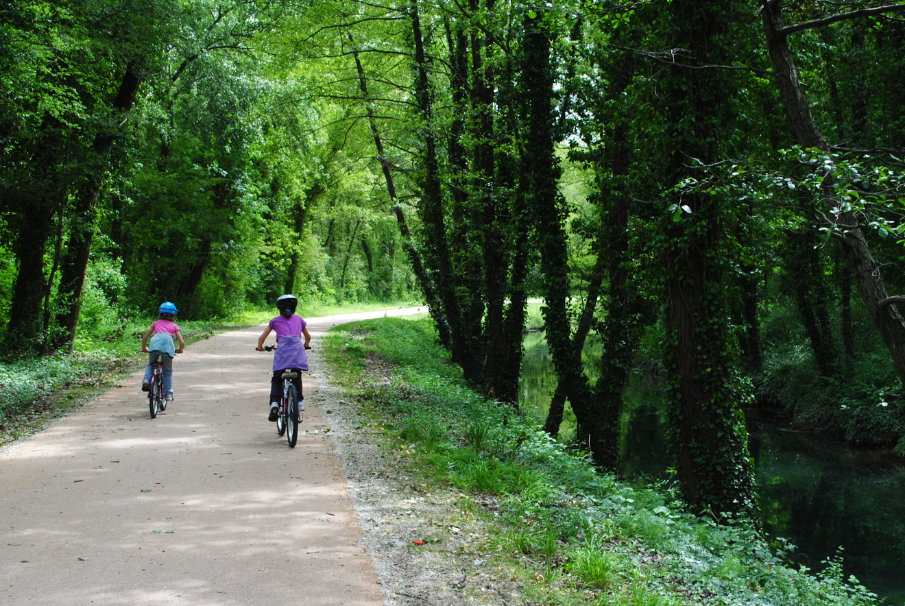 Wandel- en fietspaden : Dolce Via - La-Voulte-sur-Rhône to Les-Ollière-sur-Eyrieux