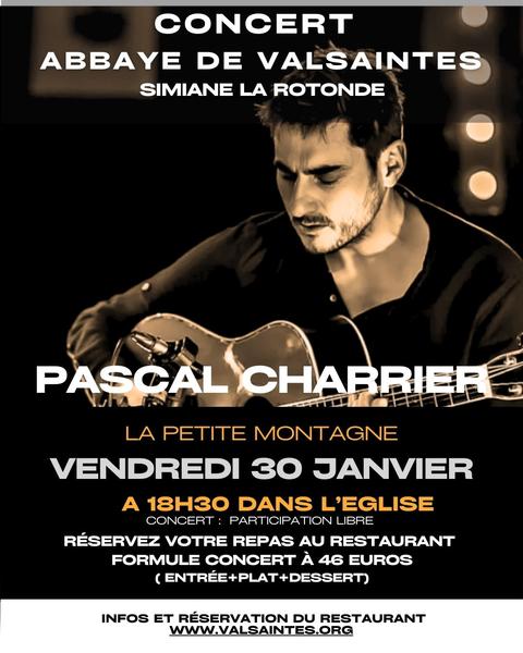 Concert de Pascal Charrier - La petite montagne