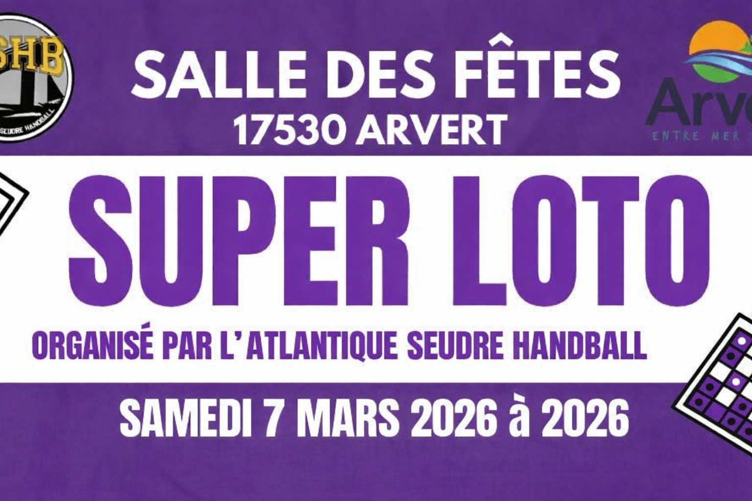 Loto de l'Atlantique Seudre Handball