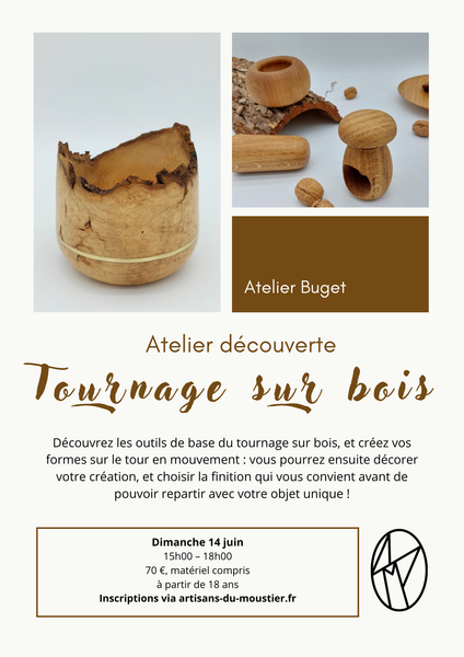 Atelier découverte – Tournage sur bois_Milly-la-Forêt