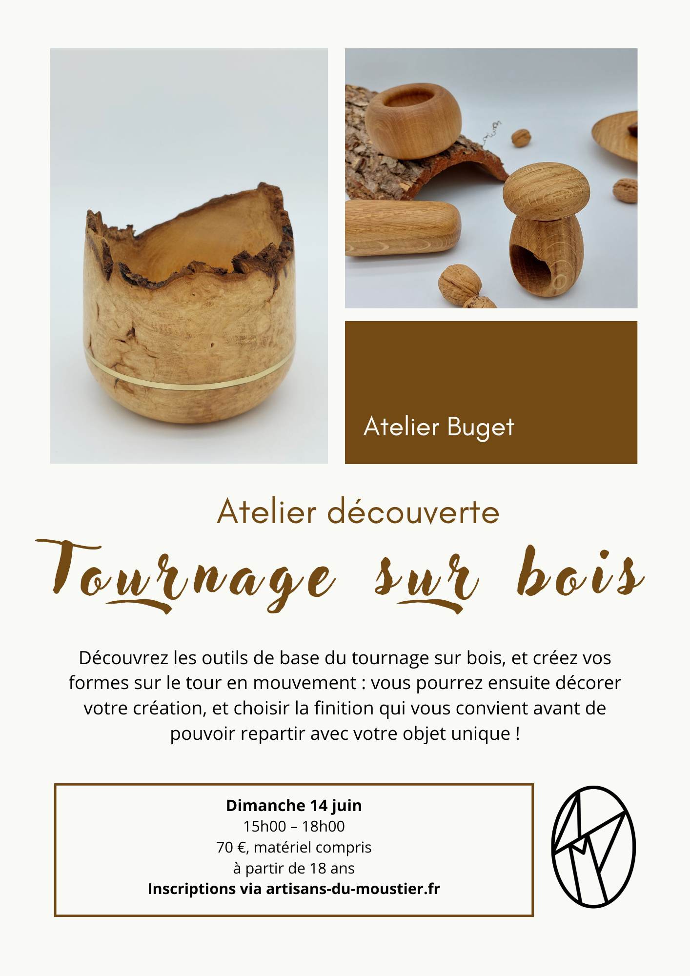 Atelier du00e9couverte u2013 Tournage sur bois_Milly-la-Foru00eat