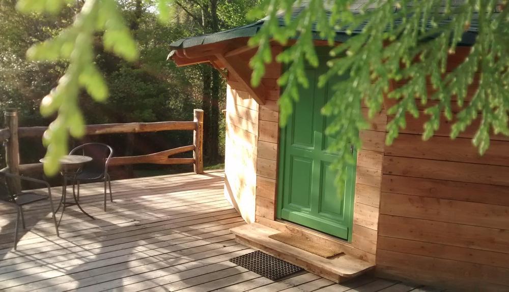 Yourte en Bois écuries de la Sabatarié
