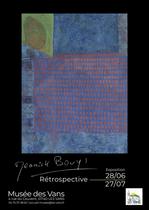 Affiche Jeanick Bouys Rétroscpective