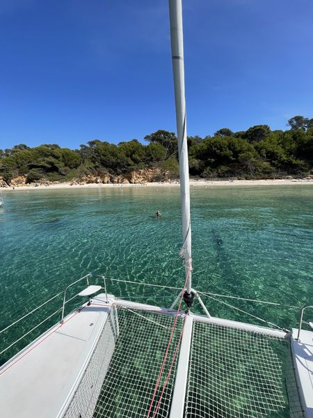 Porquerolles catamaran Passion Med
