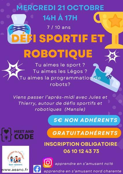 Défi sportif et robotique
