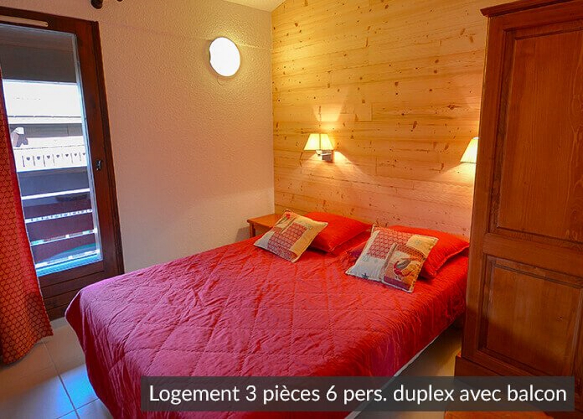 Chambre apt 6 pers