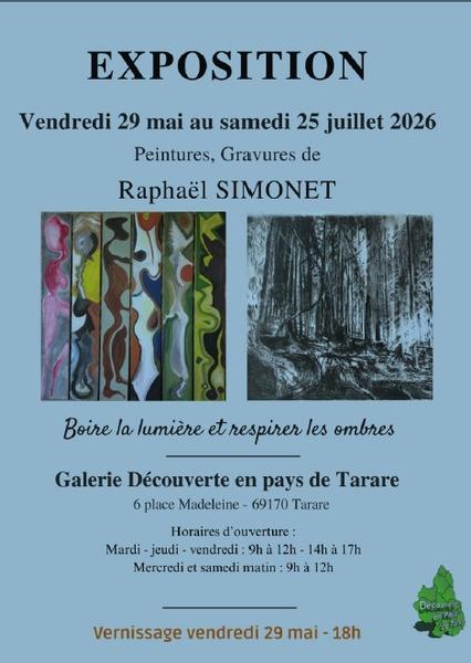 Exposition de Raphaël SIMONET