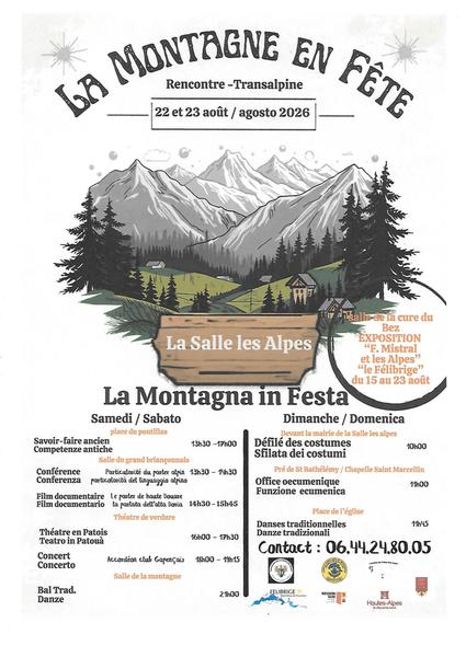 La Montagne en Fête - Rencontre transalpine
