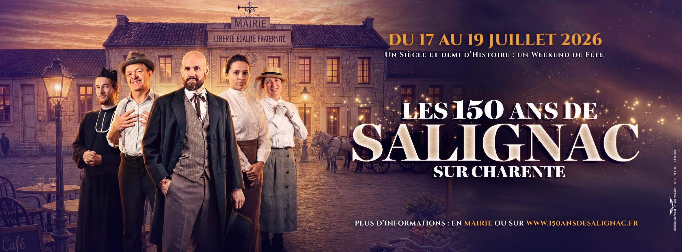 Salignac S/Chte fête ses 150 ans
