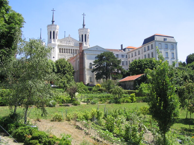 Jardins à Fourvière