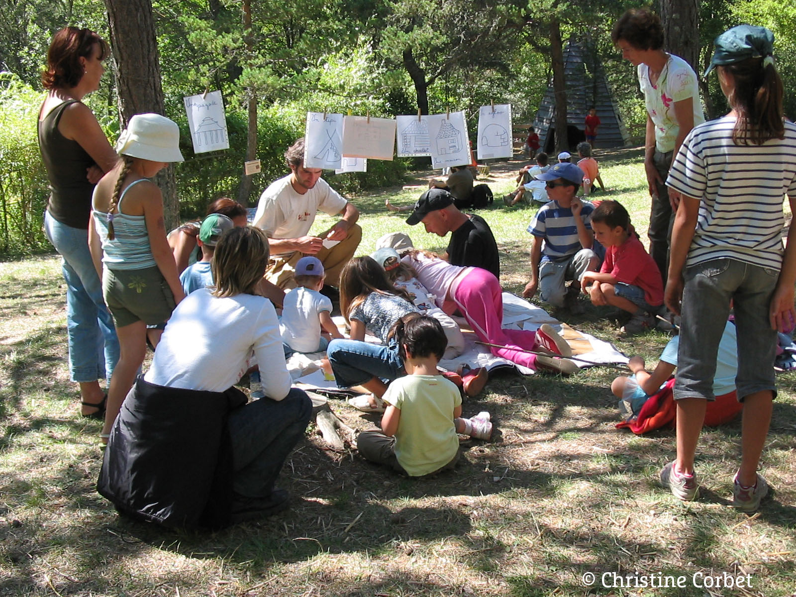 Journée familiale à Terre Vivante