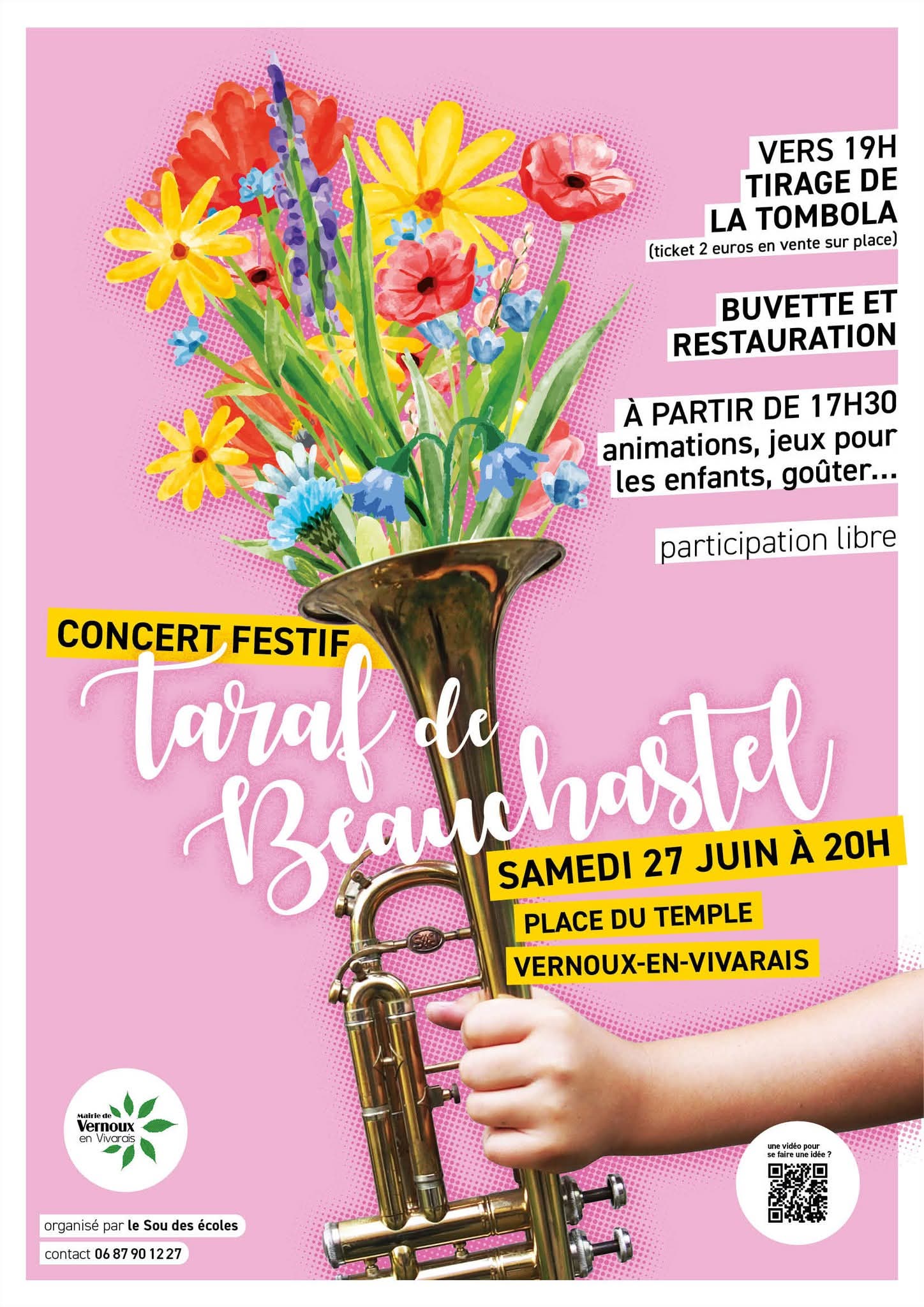 Concert festif du groupe "Taraf de Beauchastel"