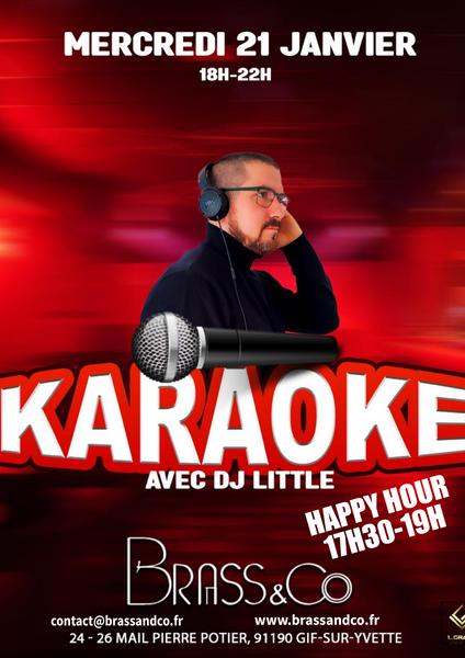 KARAOKÉ avec DJ Little 