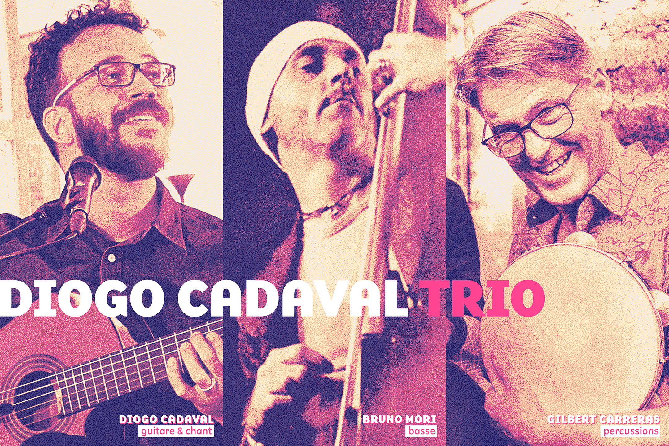 Affiche Concert Diogo Cadavral Trio