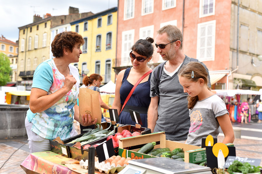 Marché le samedi matin