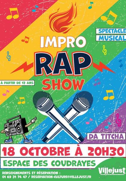 IMPRO RAP SHOW Le 18 oct 2024