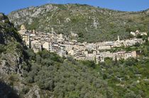 Saorge vue du pont du Commun