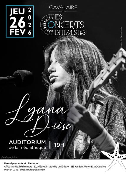 Concert intimiste : Lyana Dièse_Cavalaire-sur-Mer