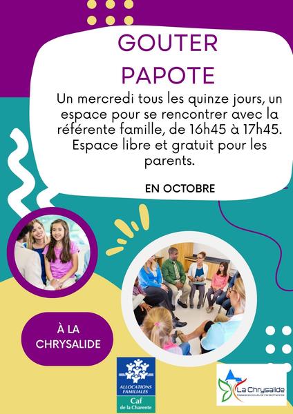 Goûter papote
