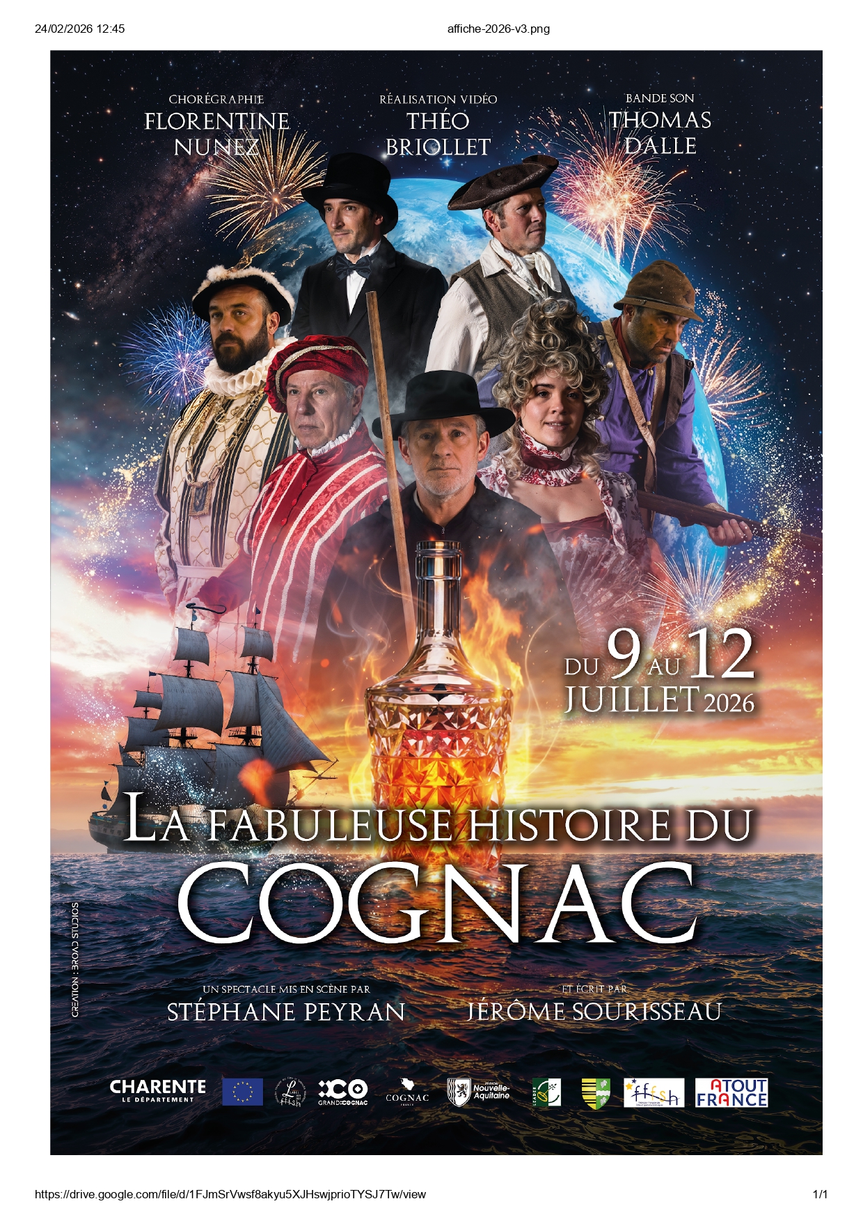 Son et lumière de Bourg Charente